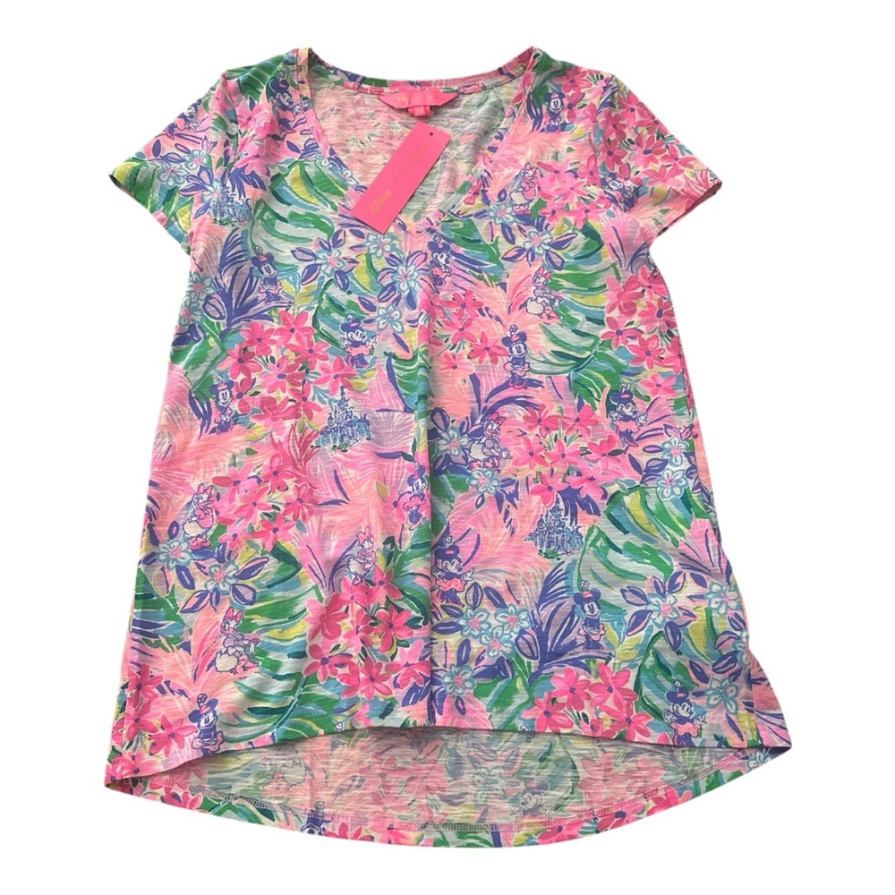 Lilly Pulitzer x Disney park collection shirt XS